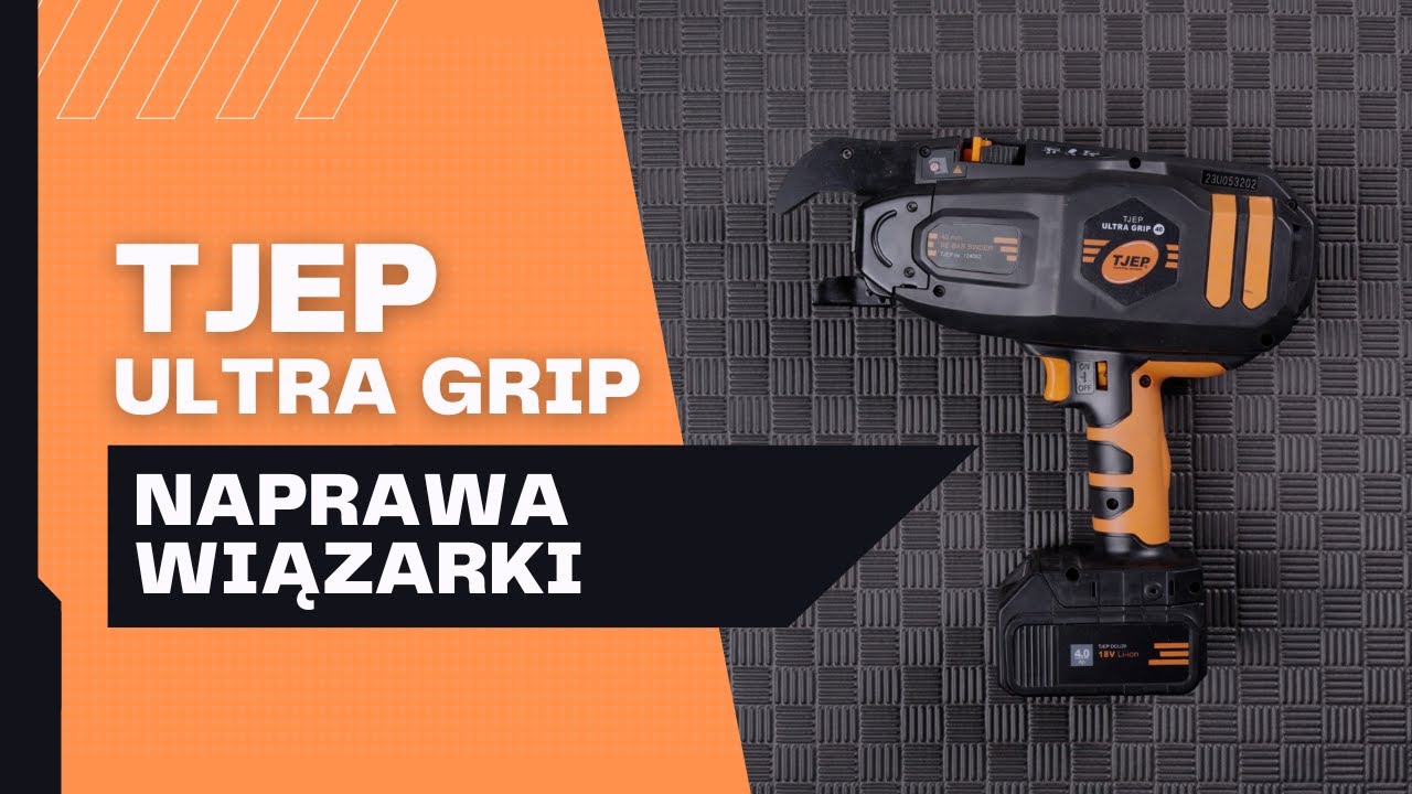 Naprawa wiązarki TJEP ULTRA GRIP - czyszczenie JEDMAR.PL