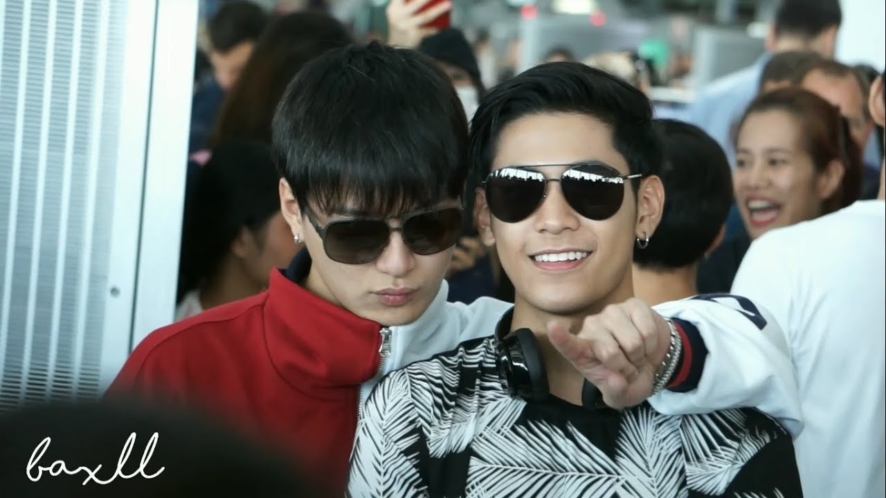 180119 Singto&Krist - Heading to Philippines @ BKK Airport