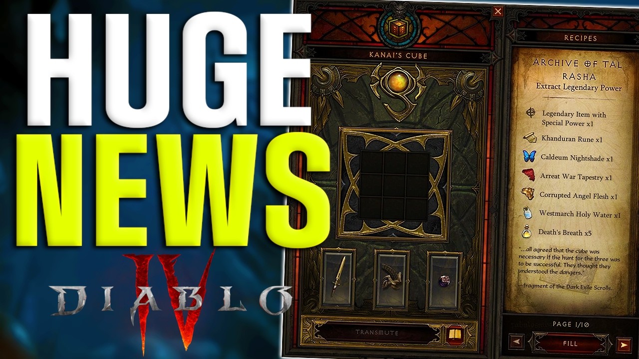 This LEAK Could Be The BIGGEST CHANGE Coming To Diablo 4! (New System)