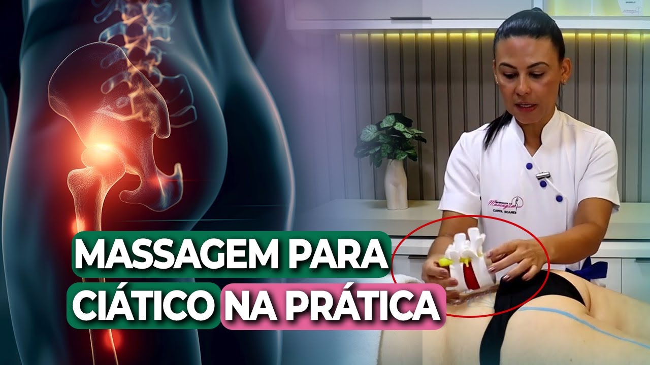 MASSAGEM PARA ALIVIAR DORES NO NERVO CIÁTICO