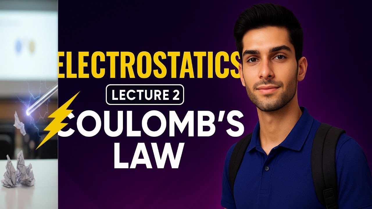 Electrostatics L-2 | Coulomb's Law | HPCET 2026 | AMRU CET - Nursing & Paramedical | YSP UGET 2026