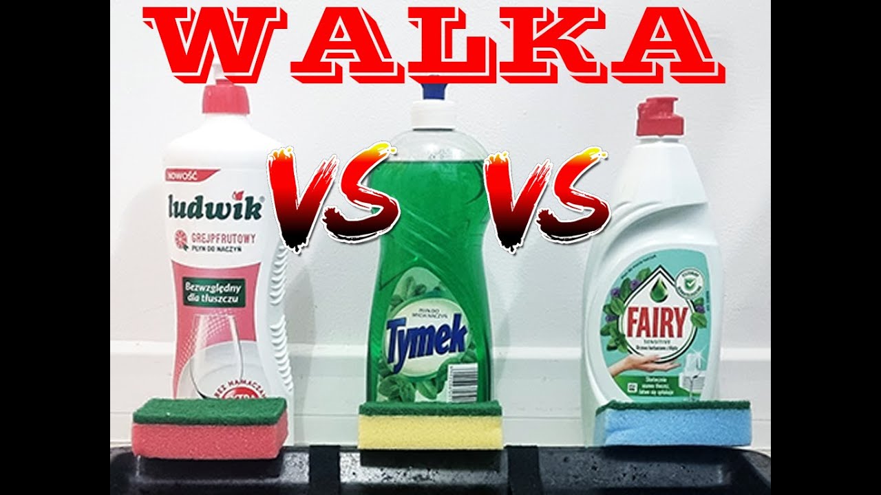 🍴🍲Ludwik, Fairy czy Tymek? 🍽️ TEST płynów do mycia naczyń! Który jest najlepszy?