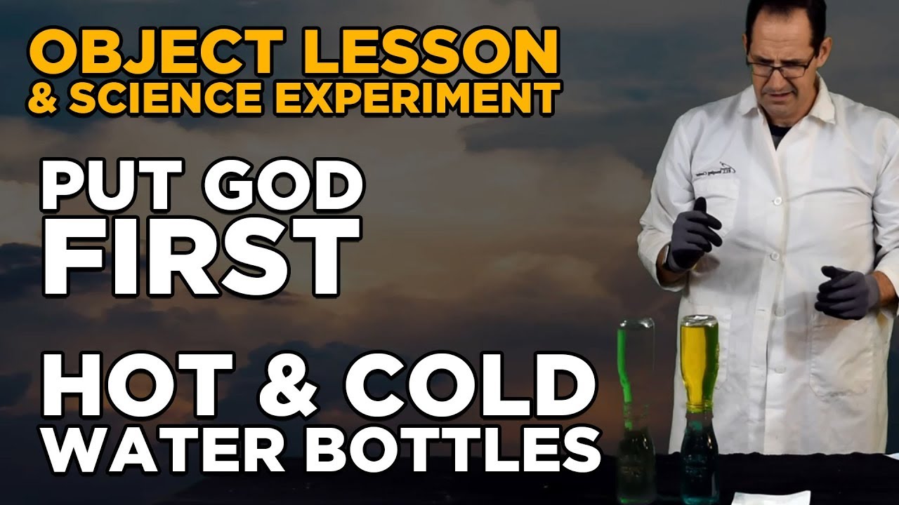 Put God First | Hot and Cold Water Bottles