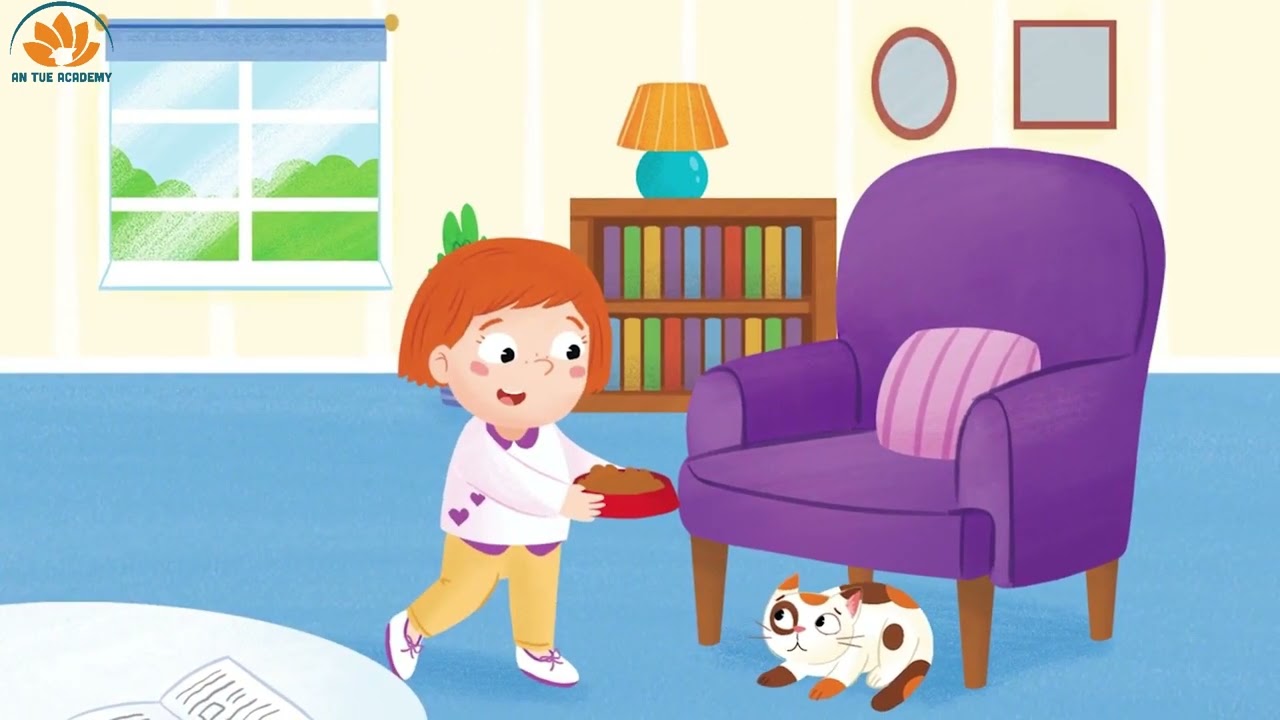 Pippa and Pop 1 - Unit 6: Story - Emma's new cat