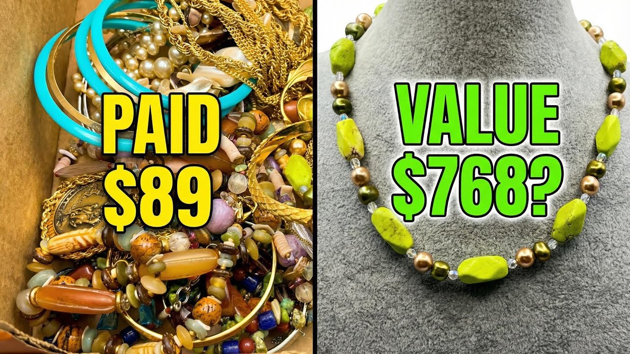 I Paid $89 for This Jewelry Lot... Is It Really Worth $768?! 😱