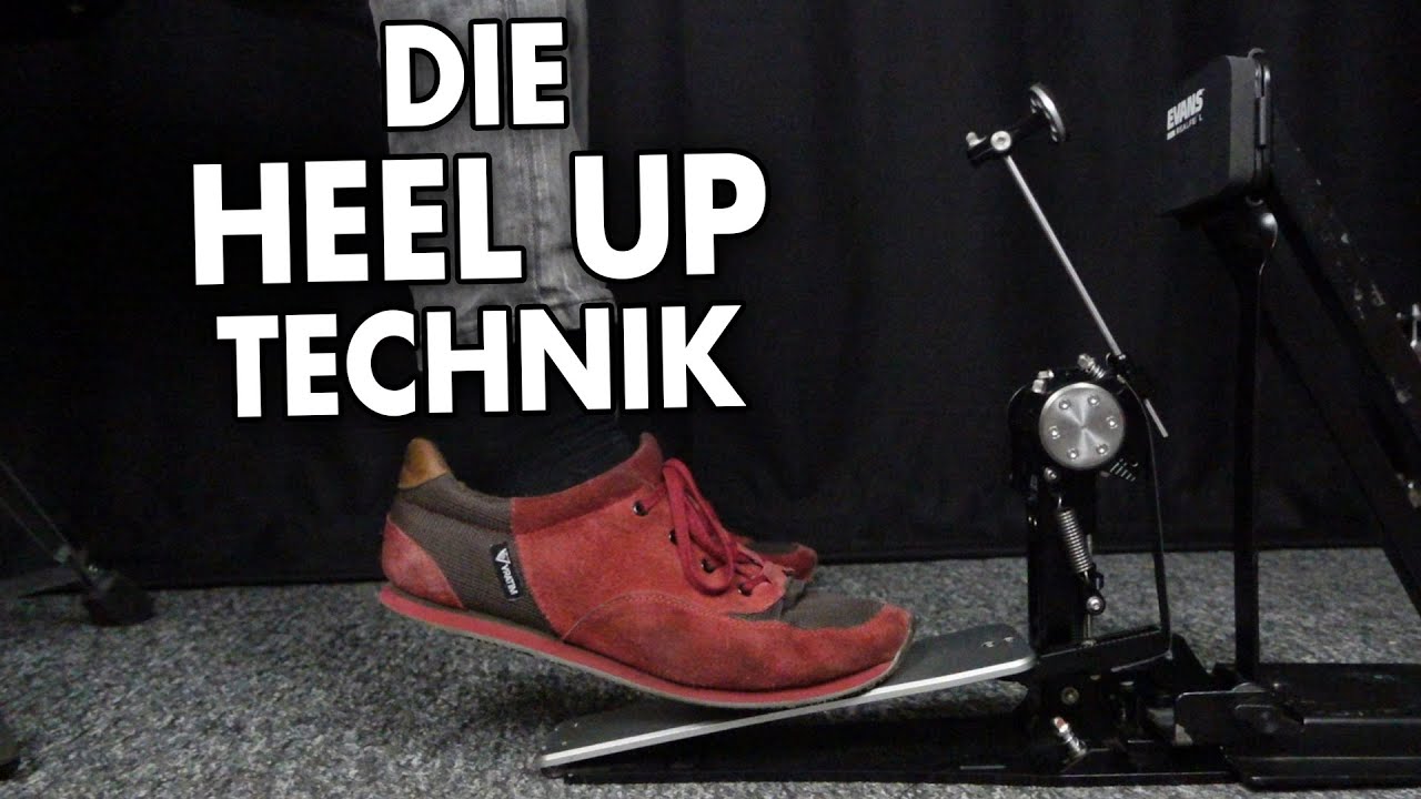 Schlagzeug lernen: Die Fußtechnik - Teil 2: 
