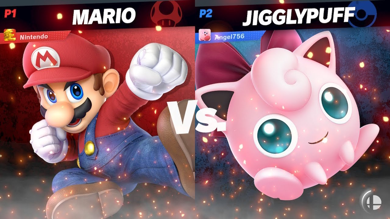 Super Smash Bros Ultimate MarioRyu (Mario) vs Angel756 (JigglyPuff)
