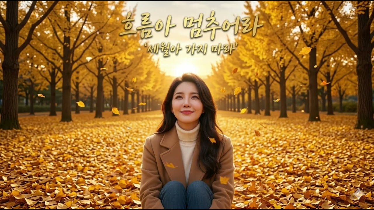 흐름아 멈추어라 [인생 감동송] 빨리 지나가는 시간에 살짝 던져보는 감성발라드