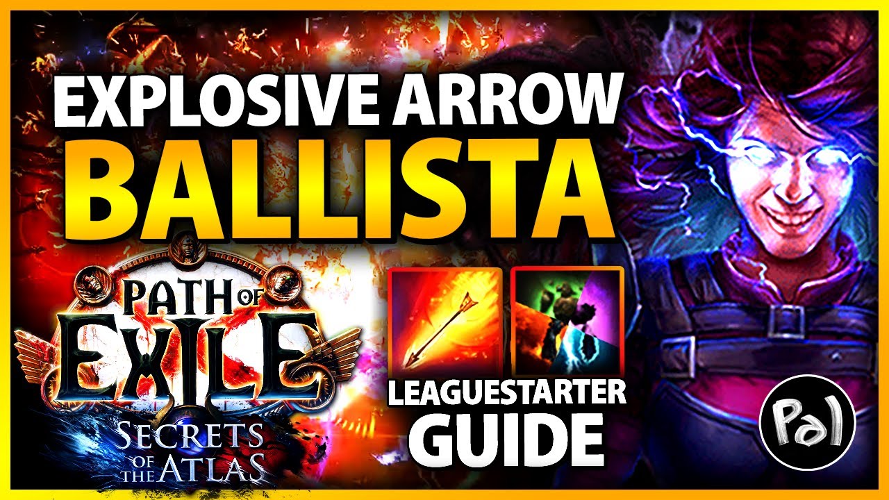 Explosive Arrow Ballista Elementalist ft. Golems - My Leaguestarter for 3.26 | Path of Exile 1
