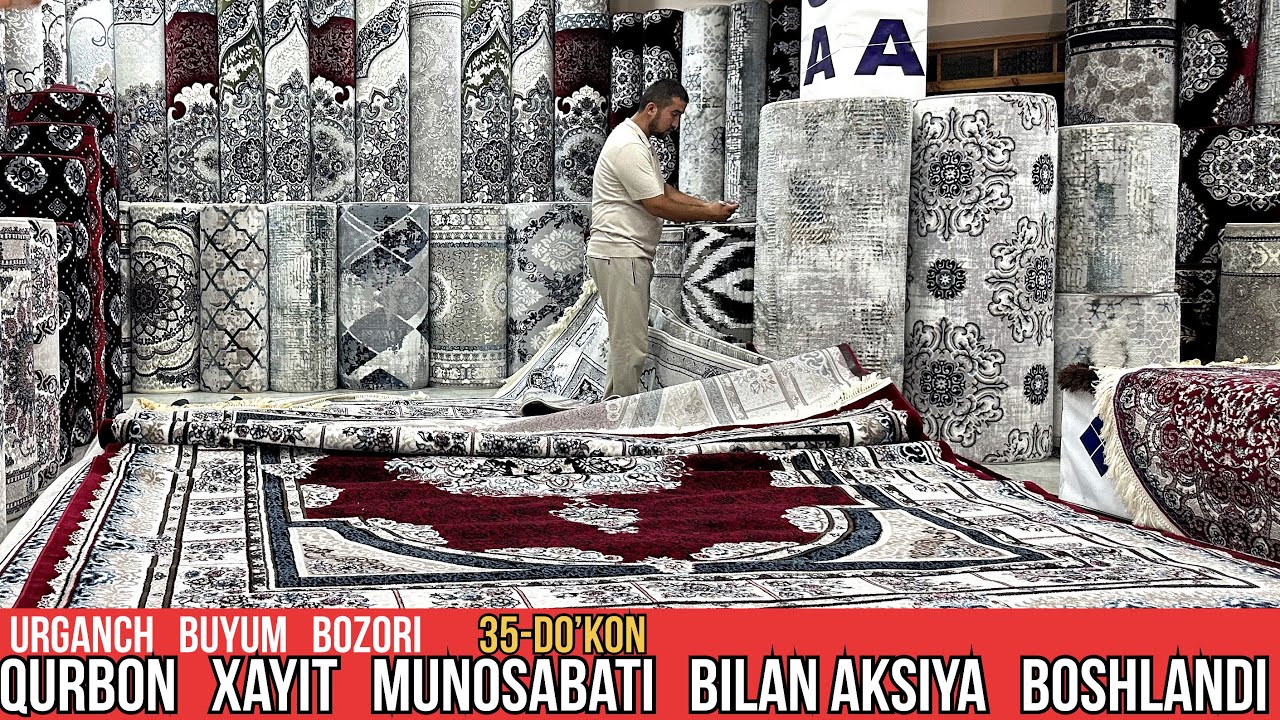 SAG GILAMLARI 35-DO'KON 🔥 XAYIT BAYRAMI UCHUN AKSIYA BOSHLANDI SHOSHILING