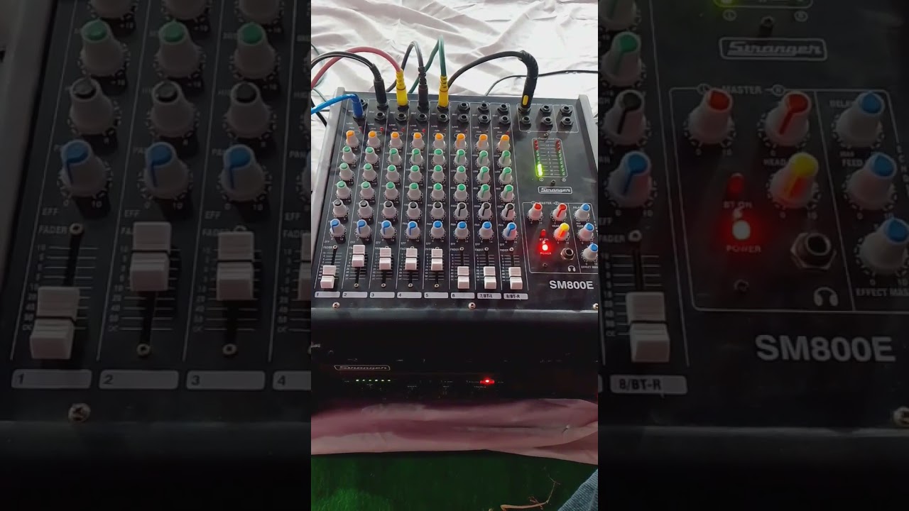 8 channel new mixer 💪💪   dj machine ##light