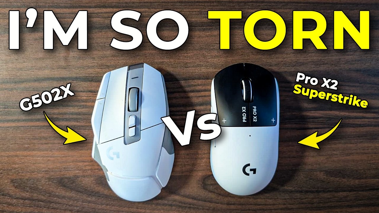 Does This Logitech Pro X2 Superstrike Gaming Mouse Beat My G502X?