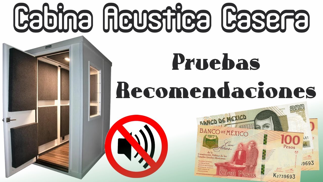 Cabina Acustica Casera Pruebas y Recomendaciones