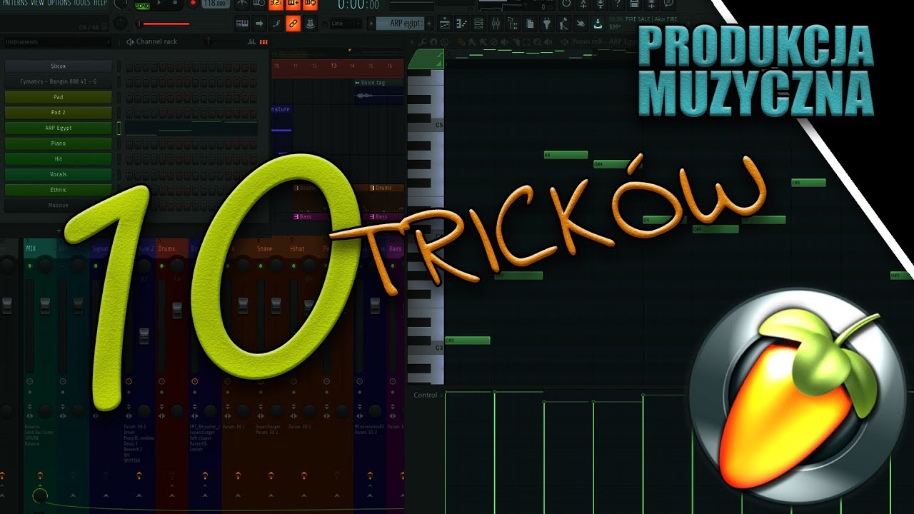 10 TRICK&Oacute;W w FL STUDIO ułatwiających pracę