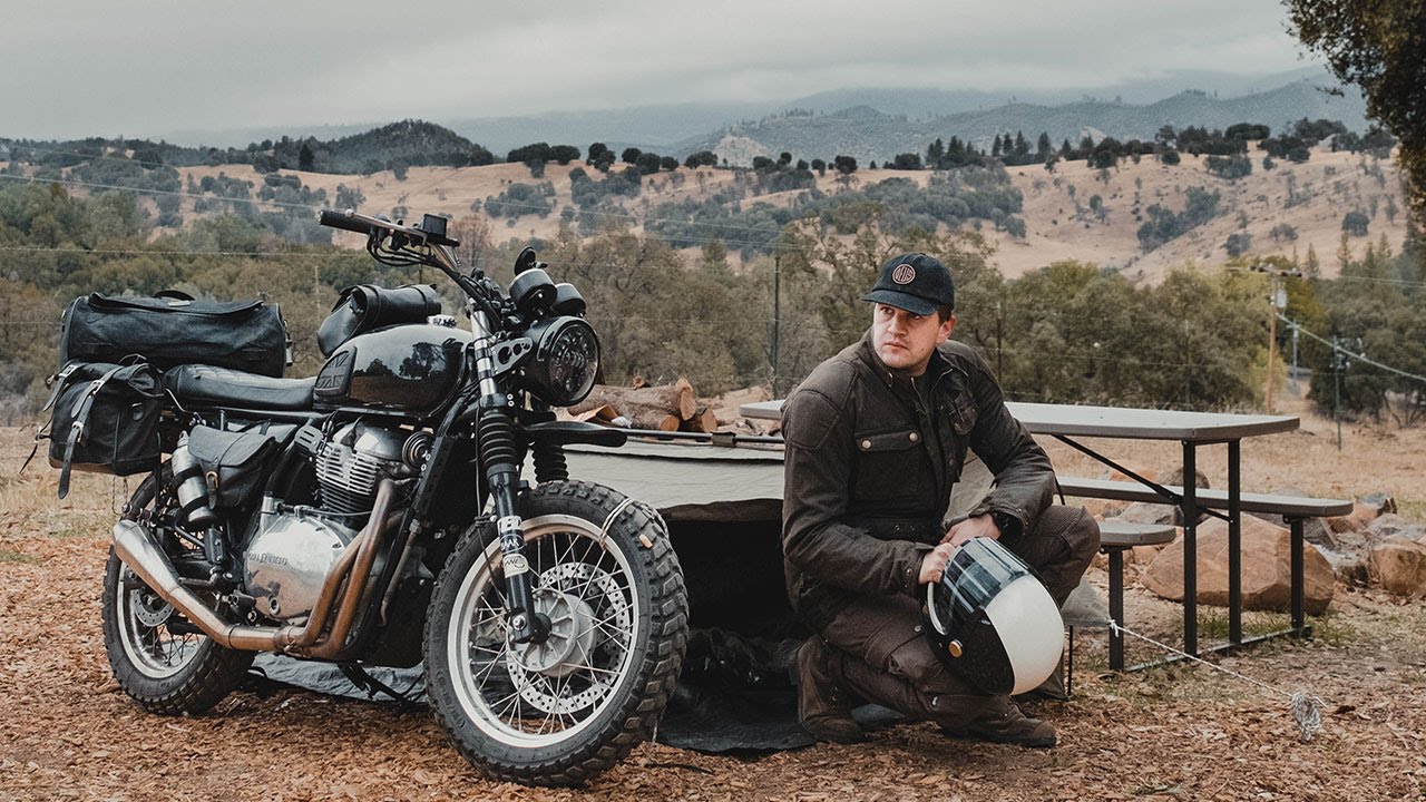 Motorcycle Camping Trip Solo | Sierra Mountains Farm | Royal Enfield Interceptor 650 | Photography