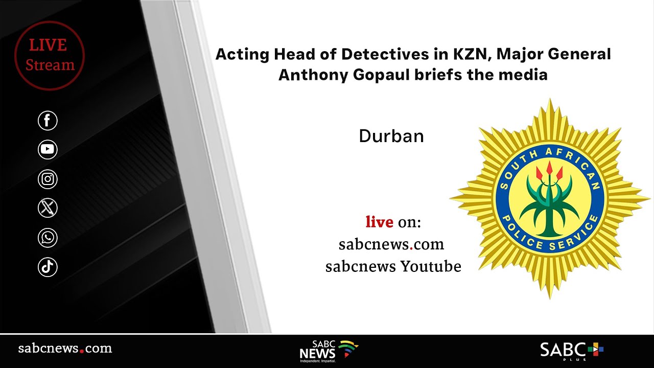 KwaZulu-Natal Police media briefing