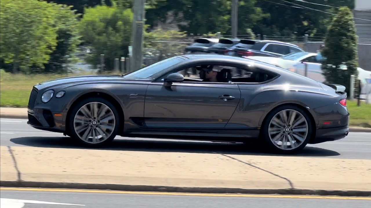 Bentley Continental GT Speed Acceleration + Launch!