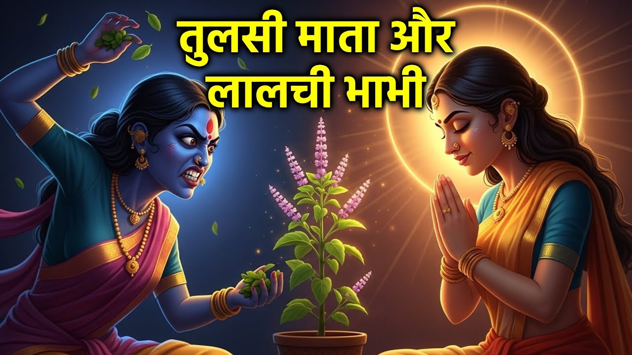 तुलसी माता और लालची भाभी | Tulsi Mata Ki kahani |Hindi Kahani 