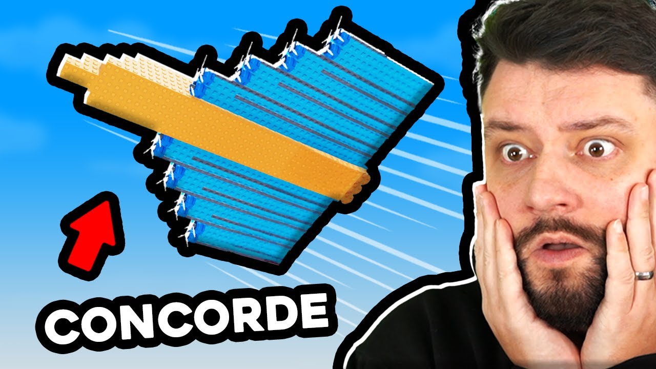 Building a CONCORDE in Roblox Build a Plane!
