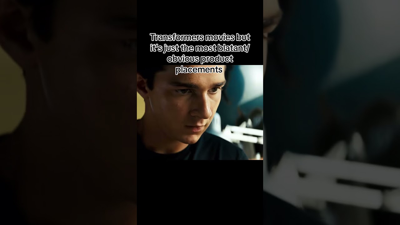 transformer movie but it's the most blatant product placement