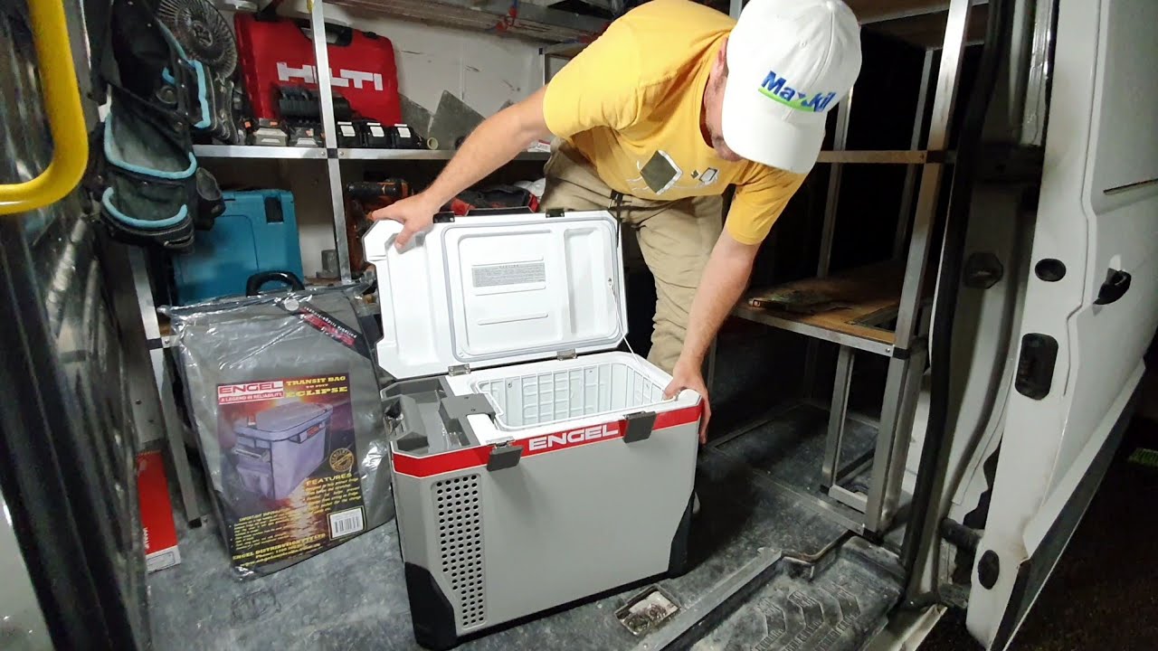 UNBOXING Engel fridge freezer