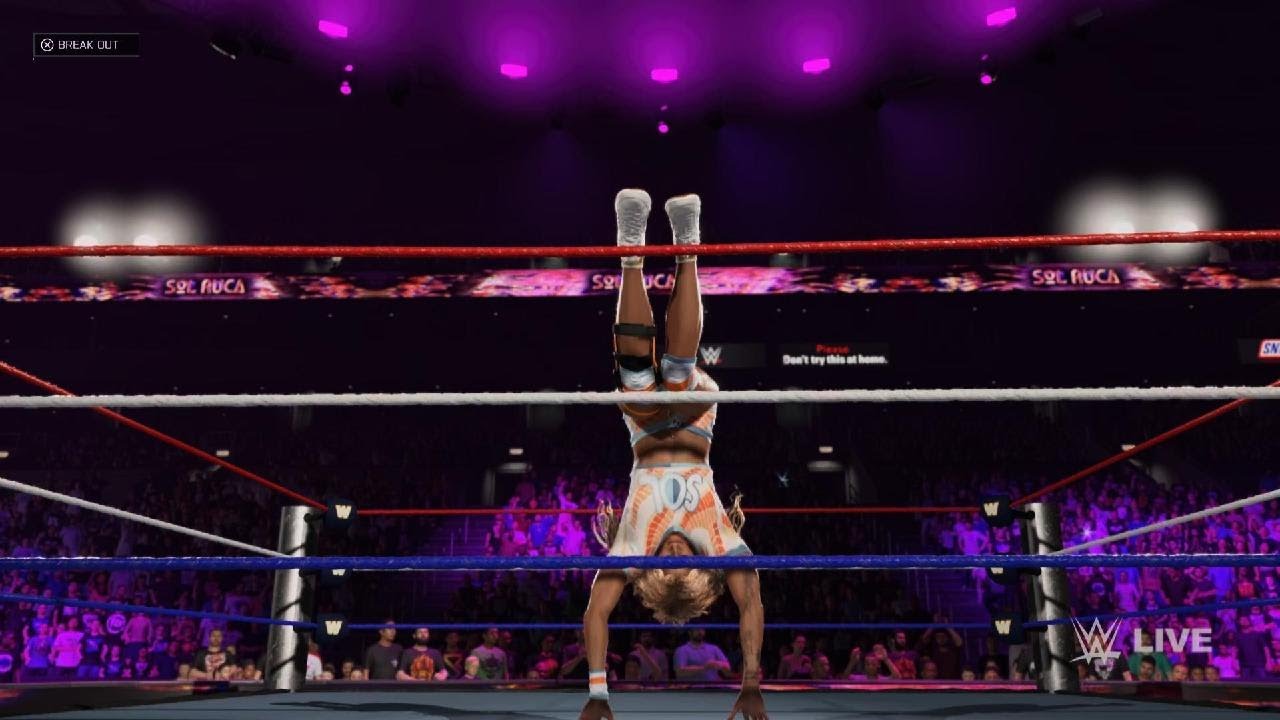 WWE 2K25_Katori 🆚 Sol Ruka