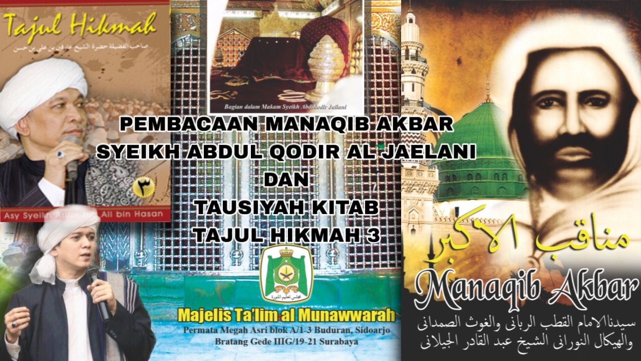 💫 LIVE |MANAQIB SYEIKH ABDUL QODIR AL JAELANI & KITAB TAAJUL HIKMAH 3 PRIHAL SHOLAT