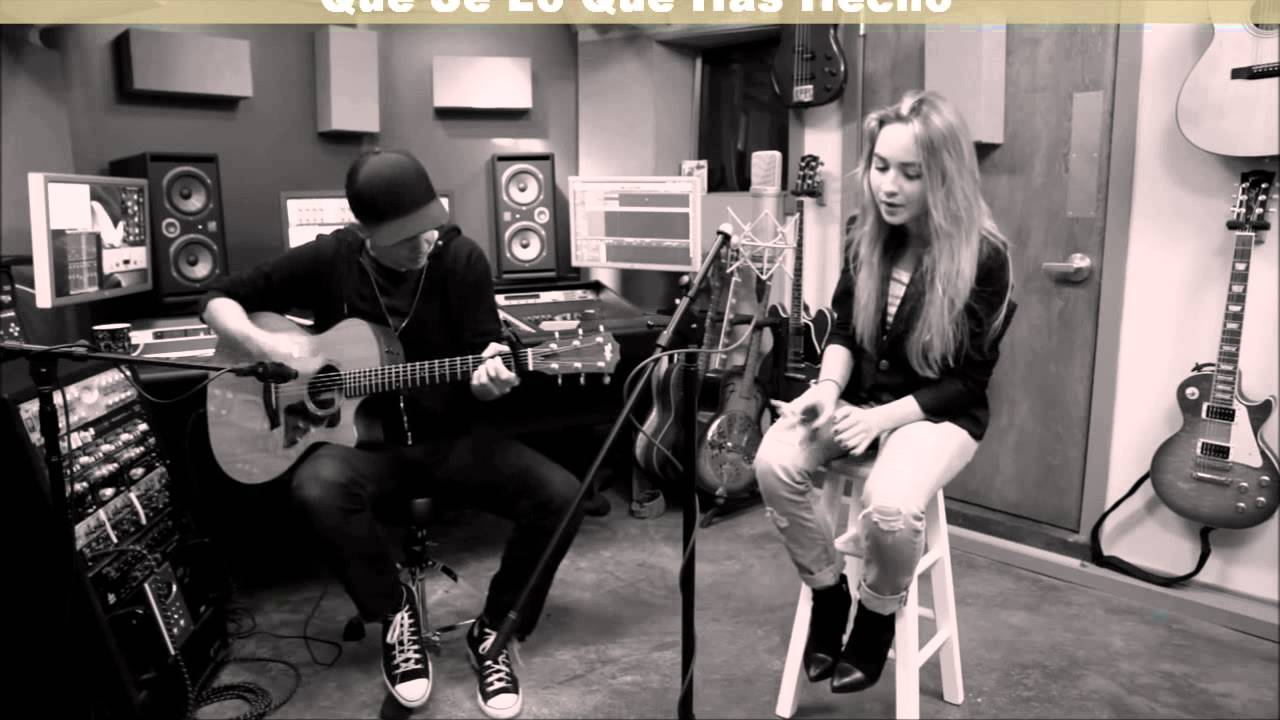 Sabrina Carpenter-I'm Not The Only One (Cover) (Subtitulada a Español)