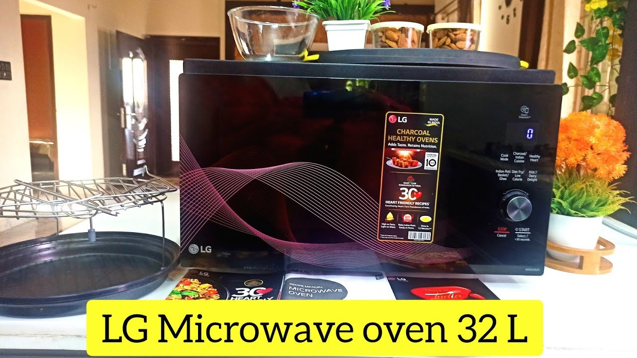 LG Microwave oven   charcoal convention. MJEN326UH. Details & review