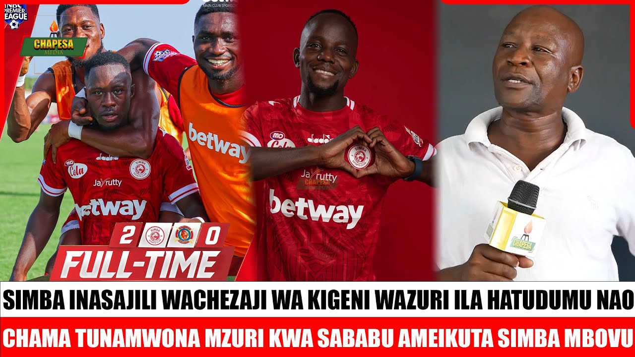 MZEE SAID!KWEL TUMESHINDA ILA TIMU GANI TULIYOIFUNGA/NILIMPA SIFA MAVAMBO NA WAMEMWACHA UYU GUEYE JE