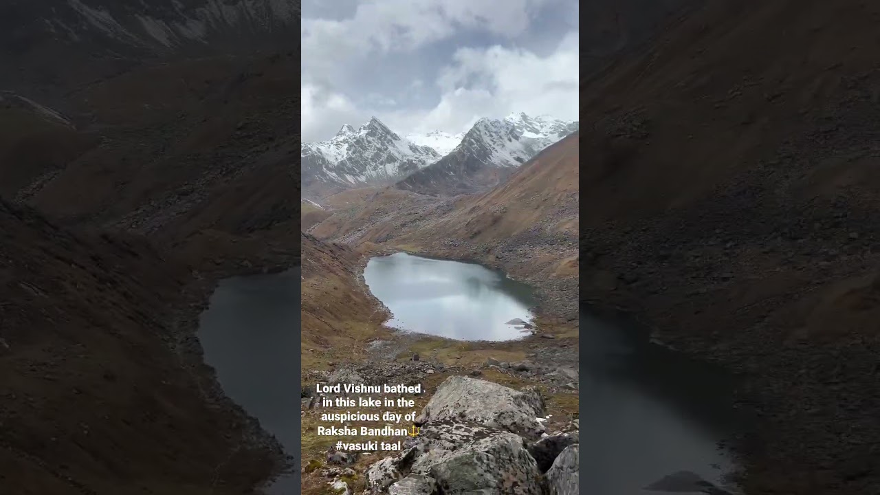 Vasuki Taal #kedarnath #vasukitaal #lake #shorts #reels #traveller