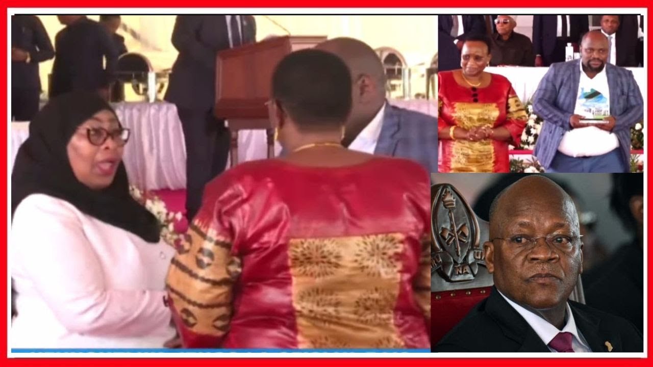 MTOTO wa HAYATI MAGUFULI na MAMA MAGUFULI WALIVYOSIMAMA KUPOKEA TUZO MBELE ya RAIS SAMIA....
