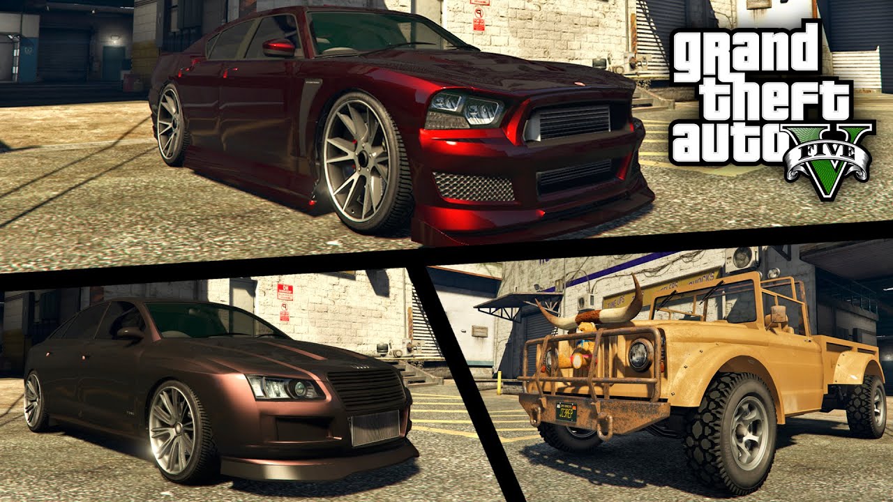 EL MEJOR TUNEO para los COCHES de FRANKLIN, MICHAEL y TREVOR en GTA 5 😍