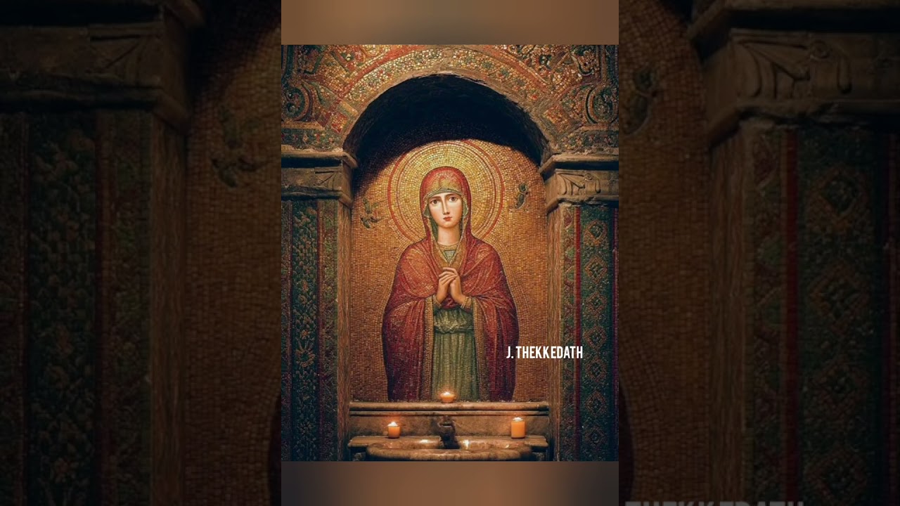 O Mary, pure and all-holy Virgin, Dwelling-place of the Most High....
