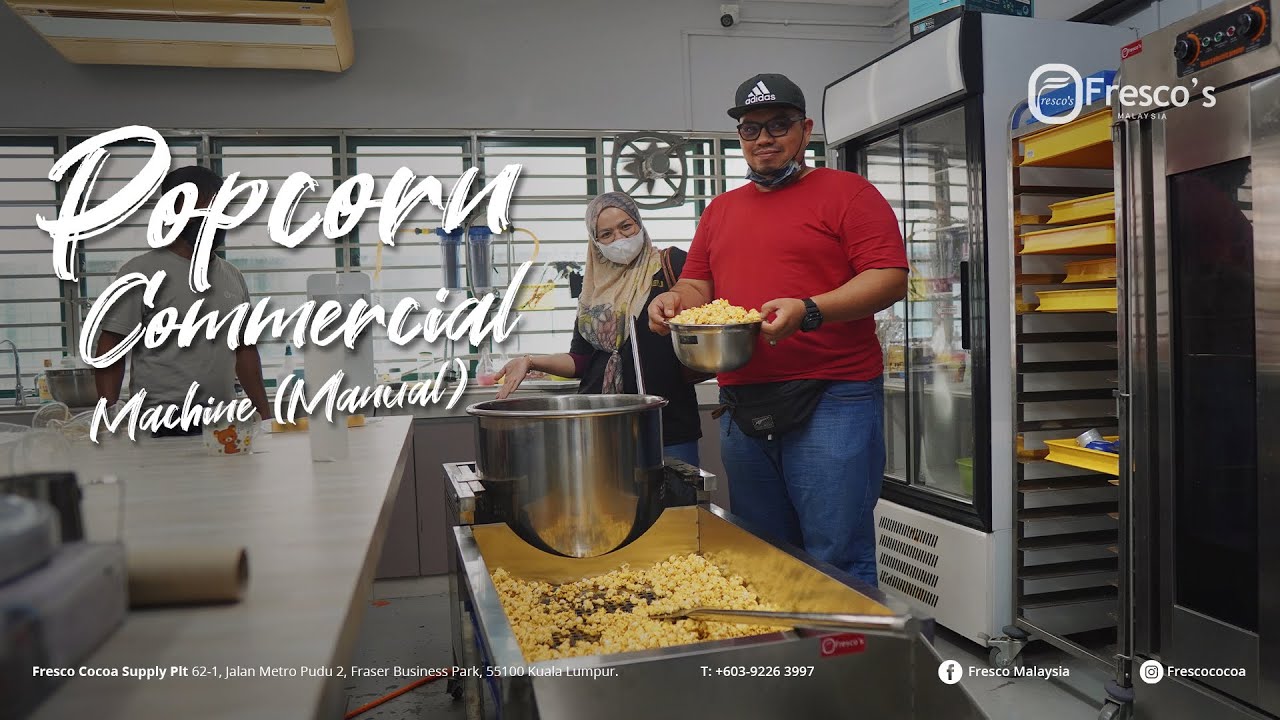 Malaysia Popcorn Machine Big (Manual)