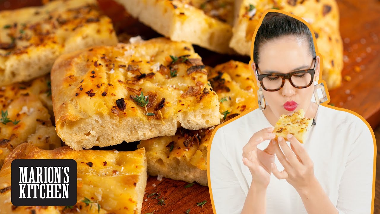 The homemade bread recipe you CAN'T STUFF up! 💯Ridiculously easy No-Knead Focaccia #Withme