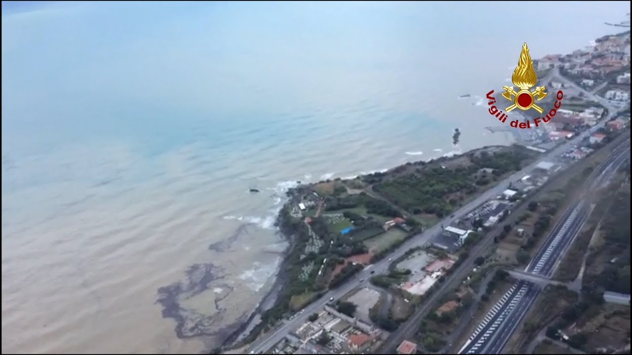 Alluvione a Livorno, le immagini aeree