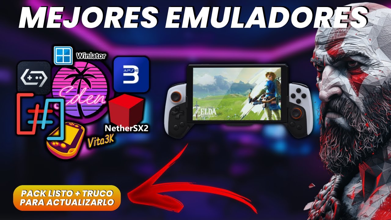 ✅ &iexcl;No busques m&aacute;s! 💯 Este es el pack definitivo de emulaci&oacute;n Android