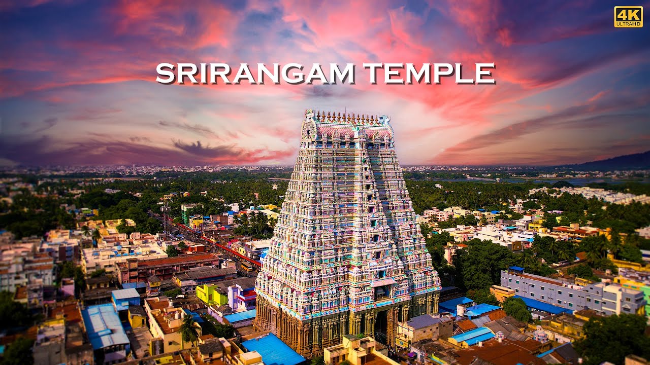 Exclusive Drone shots of Srirangam Temple | 4K |
