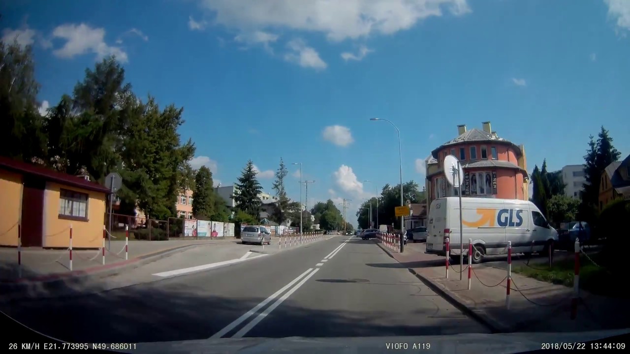 dziwne manewry na drodze