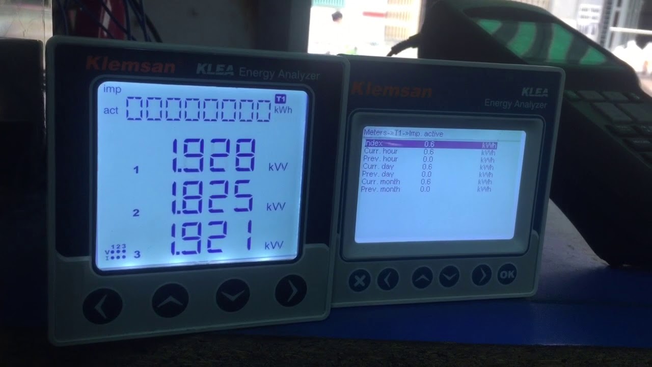 Đo kwh đồng hồ klemsan