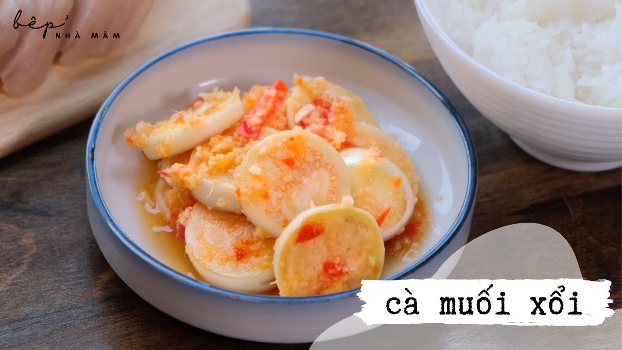 Cách Làm Cà Muối Xổi | Ăn Liền Là Ghiền | Bếp Nhà Mâm
