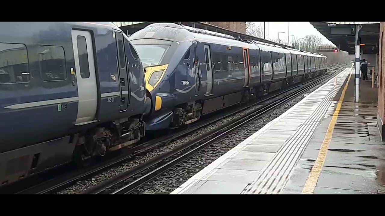 16/2/26 Southeastern High-speed 395 St Pancras International Service Sittingbourne Railway Station 