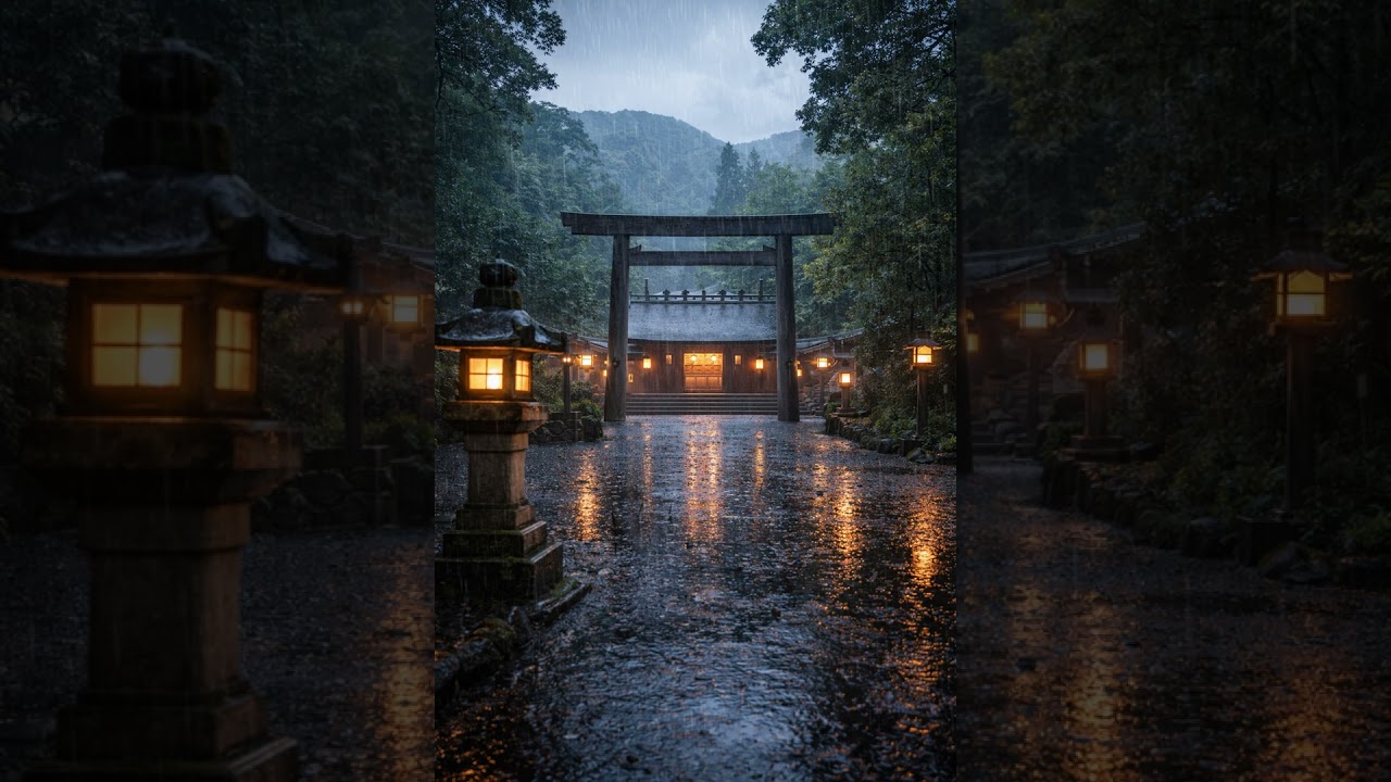 Zen Forest Rain - Deep Sleep & Relaxation