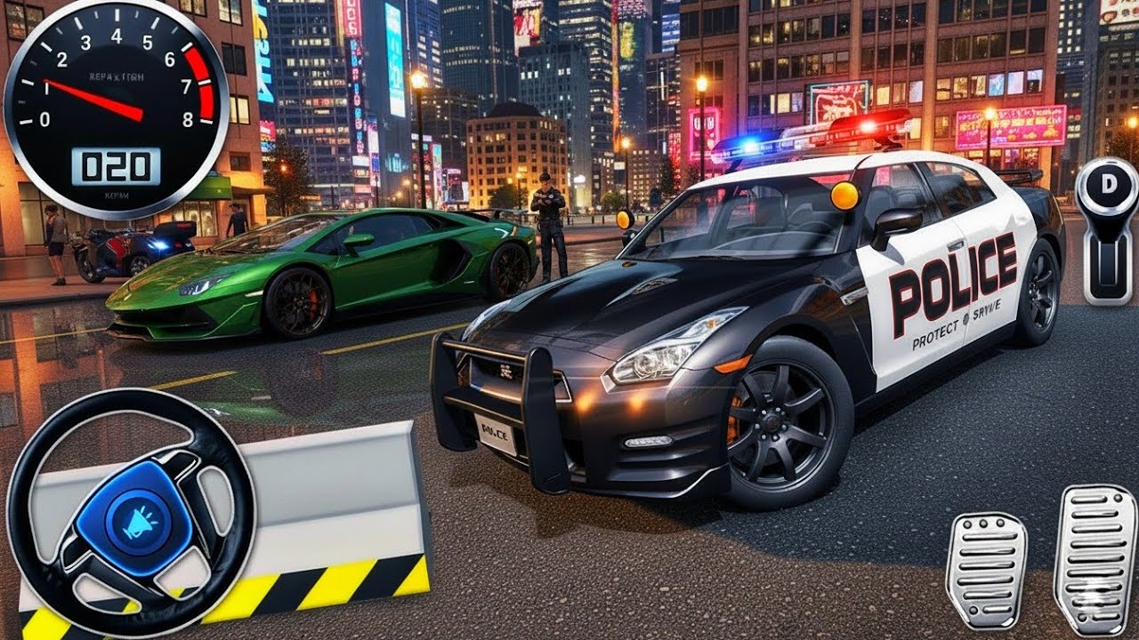 Indian Police Simulator 2025: Crime Patrol, Chase Missions & Real City Duty | Android Gameplay
