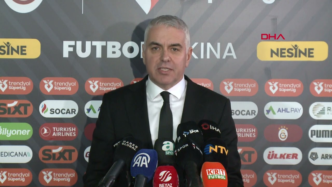 Galatasaray Y&ouml;netim Kurulu Genel Sekreteri Eray Yazgan'ın a&ccedil;ıklamaları