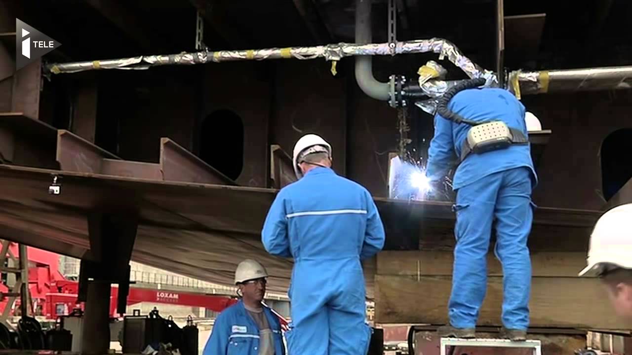 Les chantiers de Saint-Nazaire ont le vent en poupe