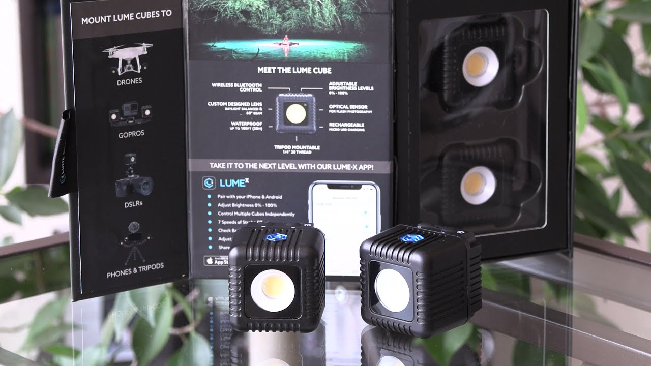 Two Pack Lume Cube 2.0 - Lamparas Cubo. Led - Todofotografia