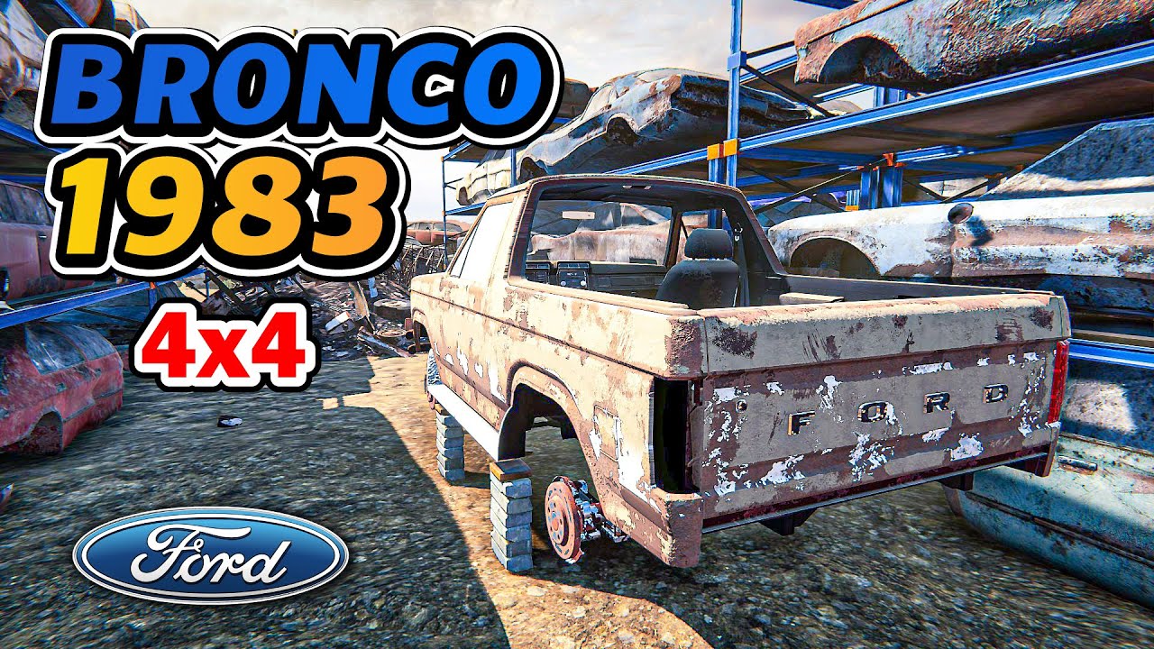 FORD BRONCO 1983 - V8 DOHC 4x4 700HP | Car Mechanic Simulator 2021