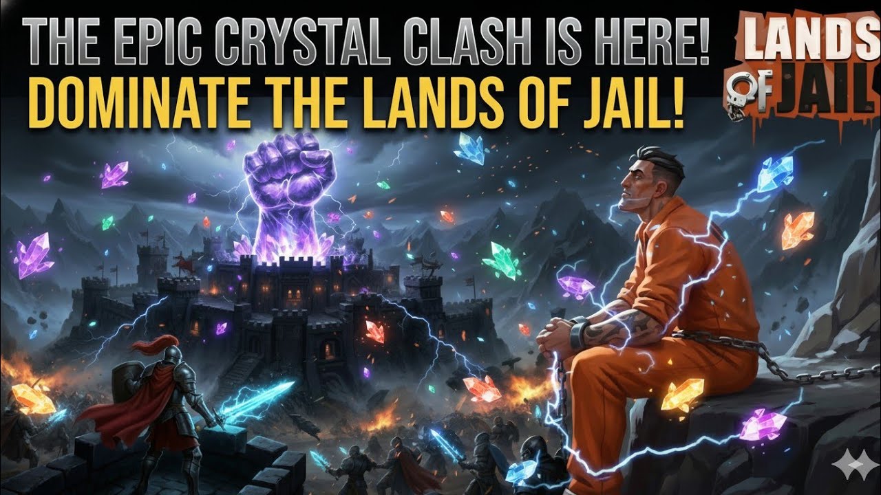 The Epic Crystal Clash is HERE! Dominate the Lands of Jail!